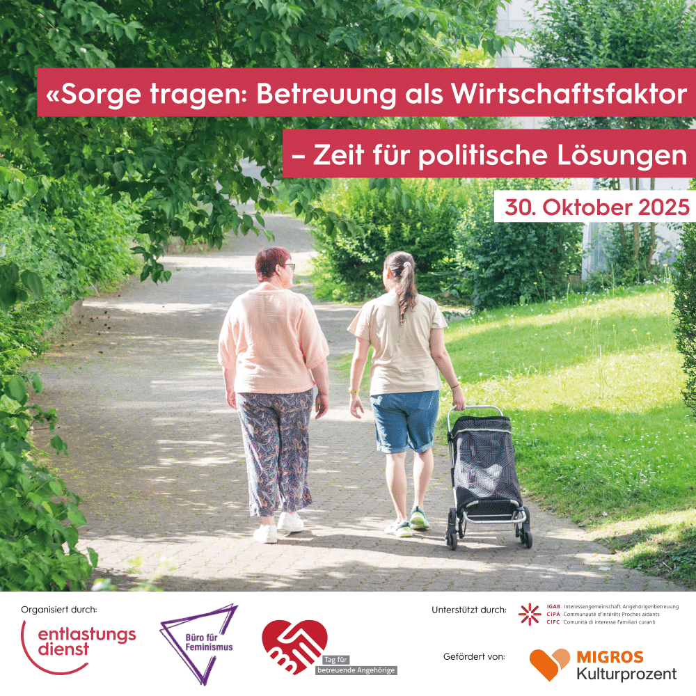 Tag der betreuuenden Angehörigen 2025 Flyer Tag der betreuuenden Angehörigen 2025
