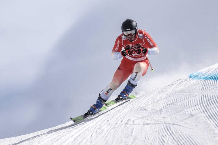 Gil Martin auf den Ski
