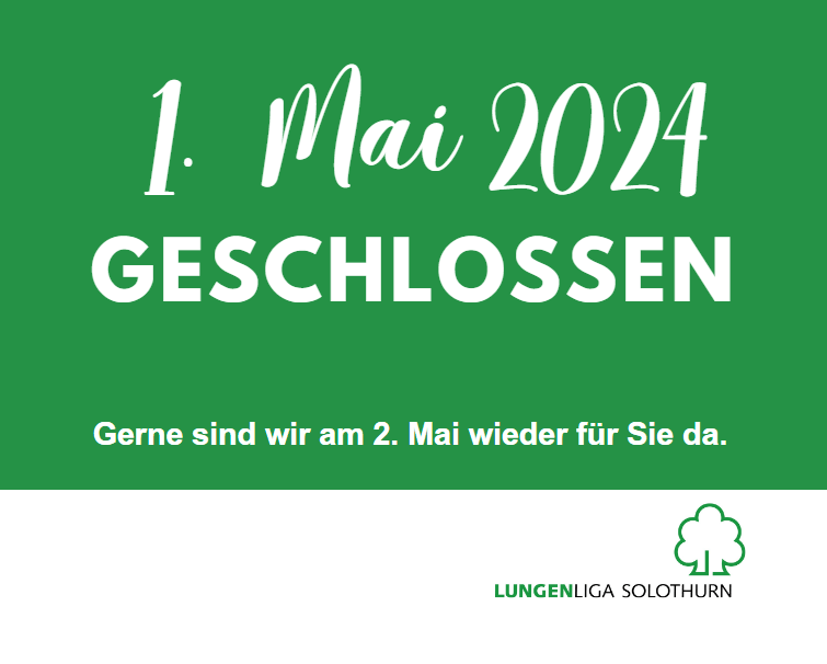 Öffnungszeit 1. Mai 2024