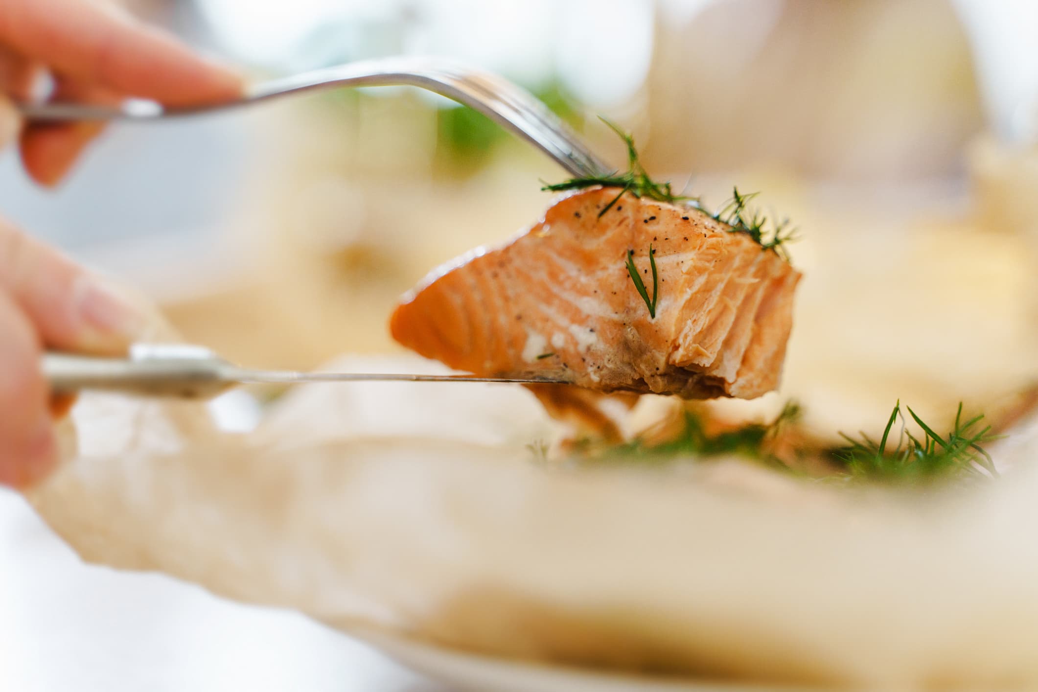 Lachs im Backpapier mit Dill | Lungenliga Schweiz