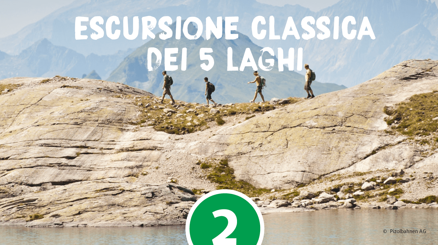 Quattro persone in escursione